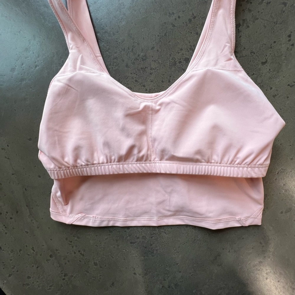 Halara sports bra, pink, size L. NWOT. - Picture 3 of 5